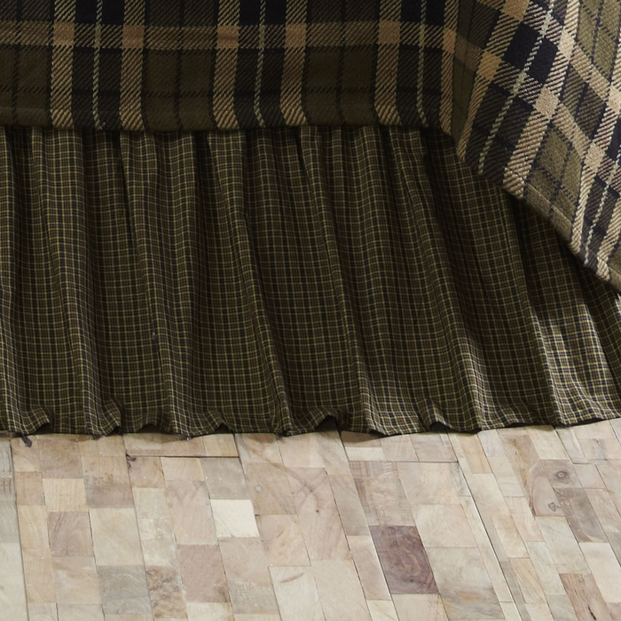 Tea Cabin Bed Skirt VHC Brands Tea Cabin Collection DL Country
