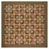 Tea Cabin Quilt (Choose Size)