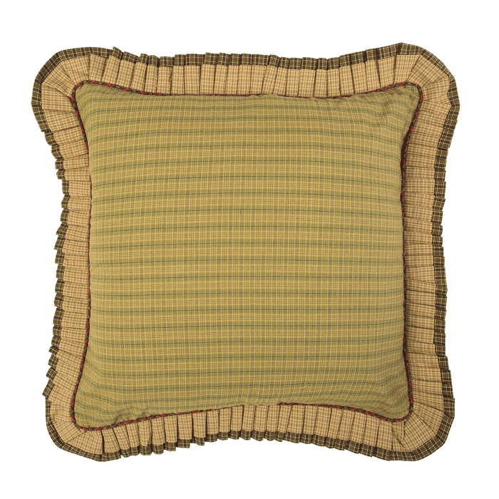 Tea Cabin Euro Sham Fabric Ruffled 26 inch