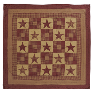 Ninepatch Star Quilt (Choose Size)
