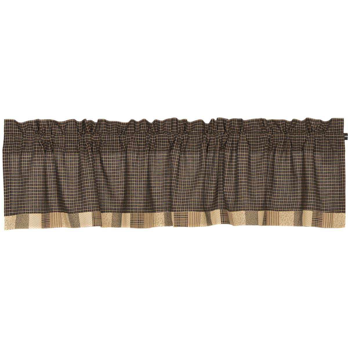 Kettle Grove Block Border Valance 16x72