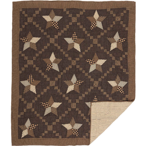 Primitive store quilted throws