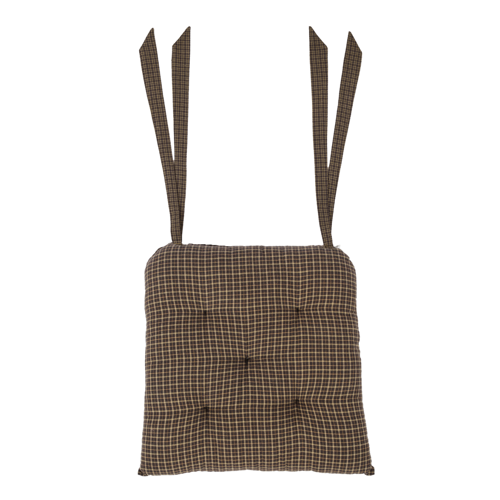 Kettle Grove Plaid Chair Pad