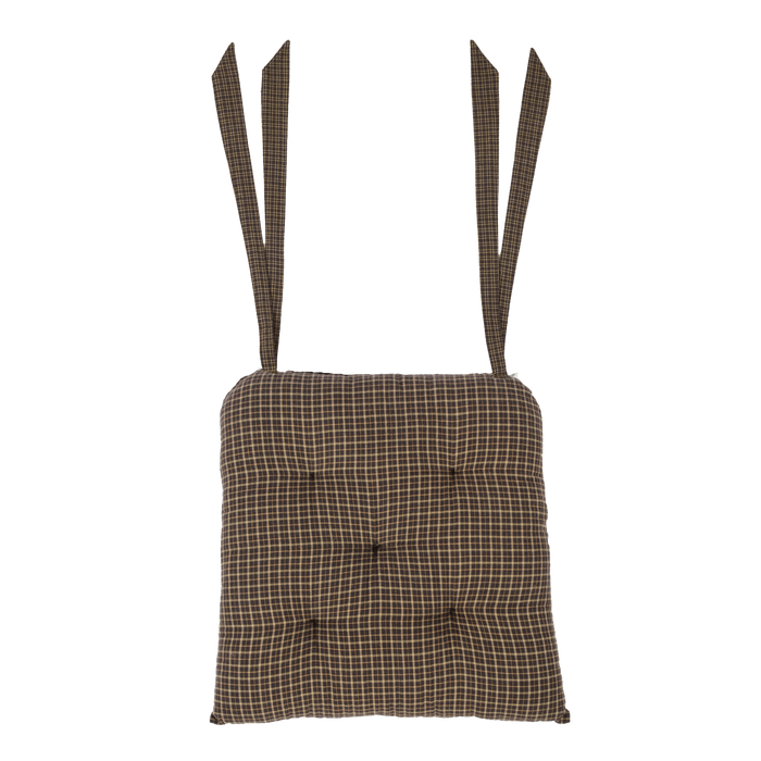 Kettle Grove Plaid Chair Pad