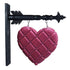 Criss Cross Heart Arrow Replacement Sign
