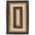 Black Mist Ultra Durable Braided Rug
