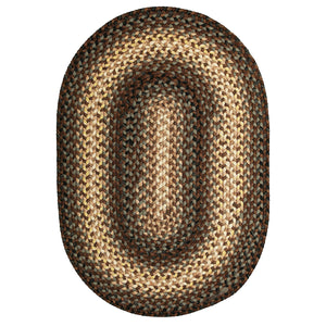 Driftwood Ultra Durable Braided Rug by Homespice - DL Country Barn
