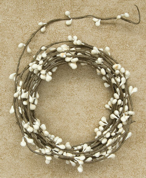 Pip Berry String Garland - Ivory White