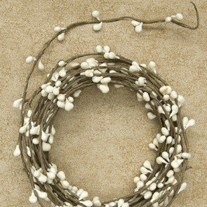 Pip Berry String Garland -Ivory Single Ply