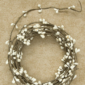 Pip Berry String Garland - Ivory White