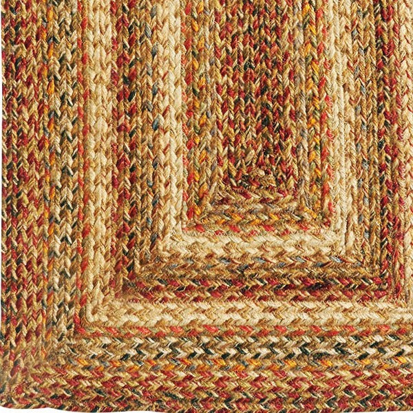 Harvest Jute Braided Rug | Country Primitive Braided Jute Rug by ...