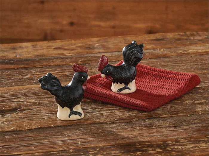 Hen Pecked Salt & Pepper Set