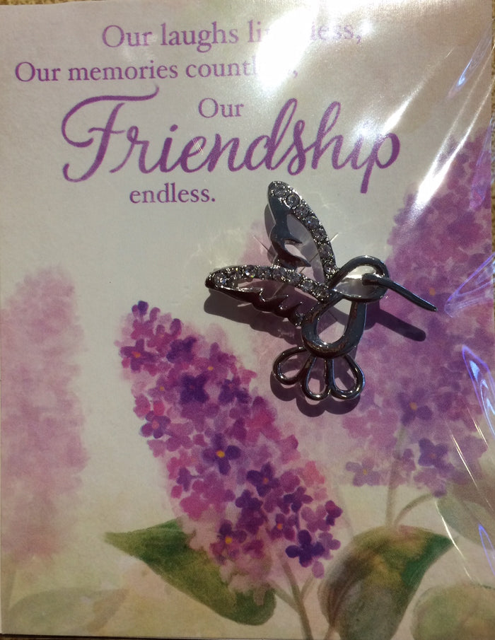 "Friendship" Brooch Greeting Card