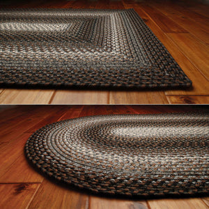 Midnight Moon Ultra Durable Braided Rug