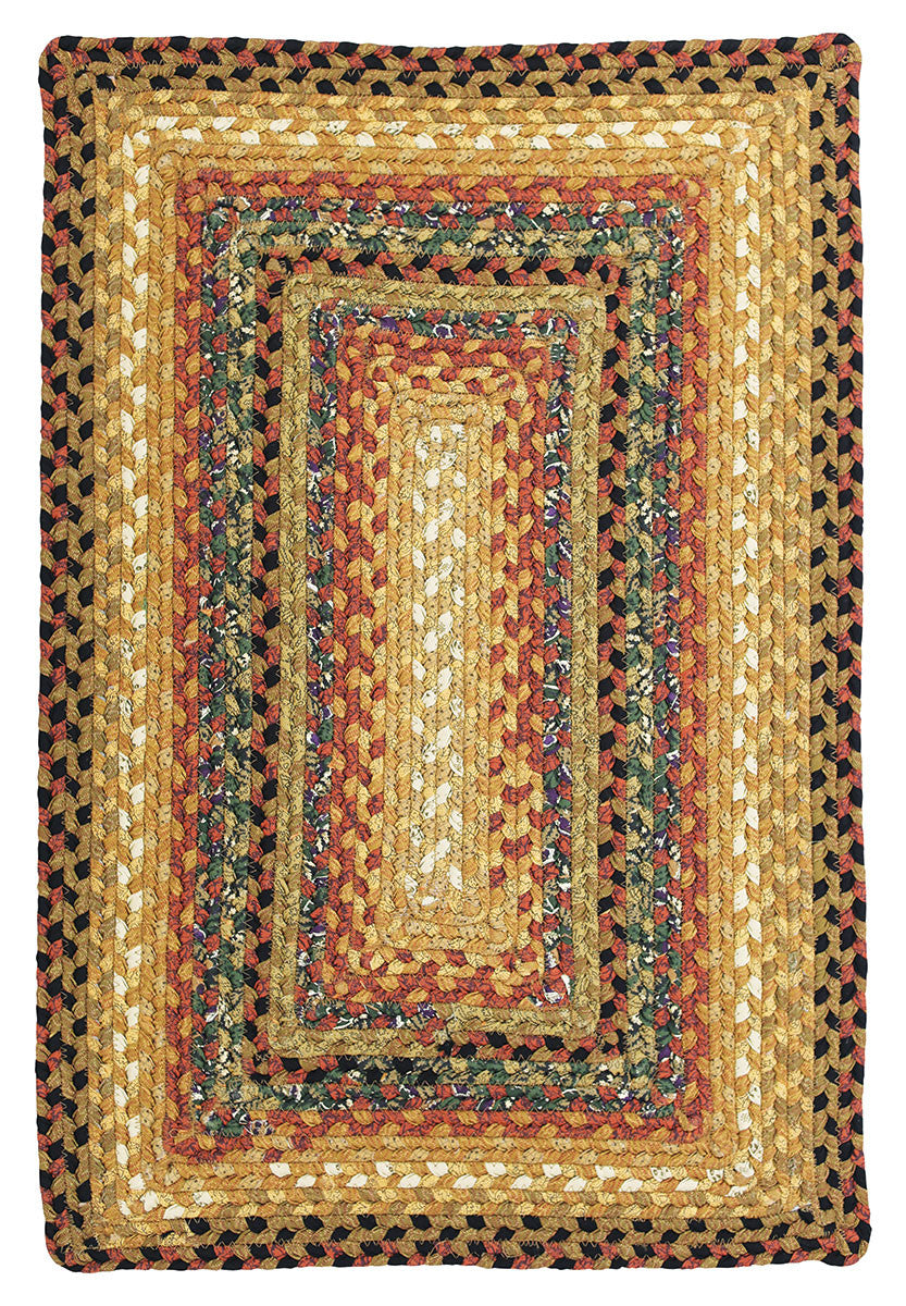 Peppercorn Cotton Braided Rug Rectangular