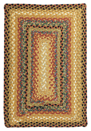 Peppercorn Cotton Braided Rug Rectangular