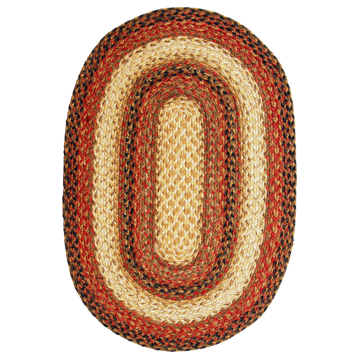 Russett Jute Braided Rug