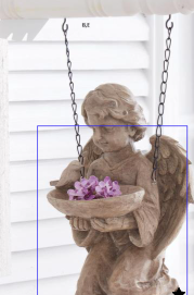 Tan Resin Cherub Arrow Replacement Sign