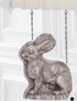 Silver Standing Rabbit Arrow Replacement Sign