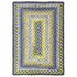 Sunflowers Cotton Braided Rug - Rectangular